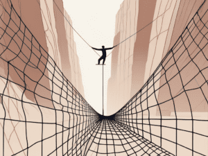 A tightrope over a chasm